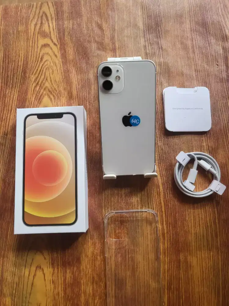 Iphone 12 mini 64gb inter fullset no minus