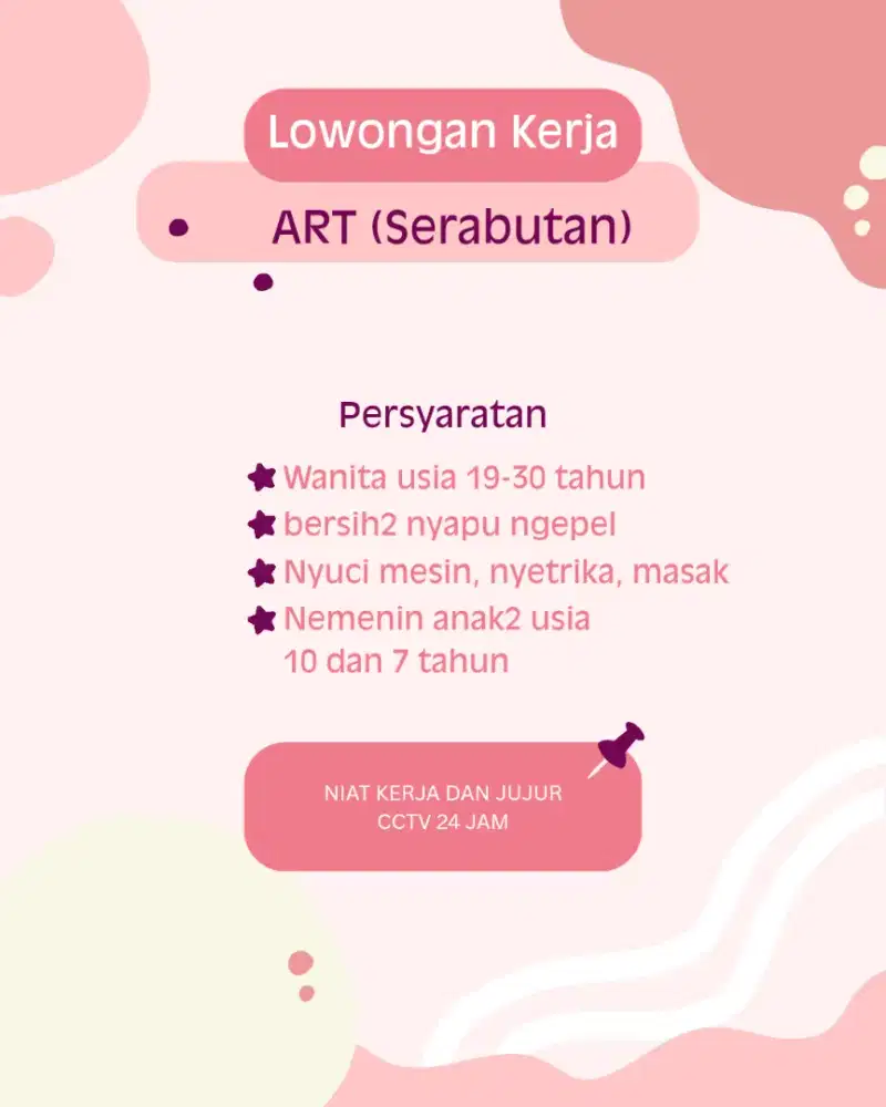 CARI ART SERABUTAN MENGINAP