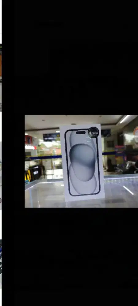 iPhone 15 BNIB garansi resmi tAm ibox GDN Blibli