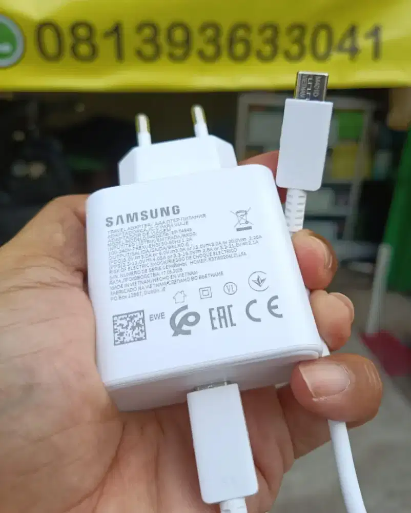 Charger Ori Samsung 45watt ( SUPER FAST CHARGING )
