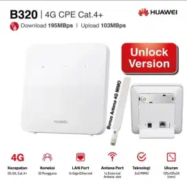 Huawei B320 Modem Wifi Router Wireless 4G CPE 5s LTE Garansi Resmi
