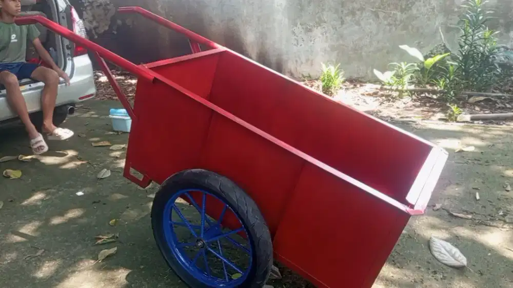 Gerobak pasir gerobak proyek serbaguna