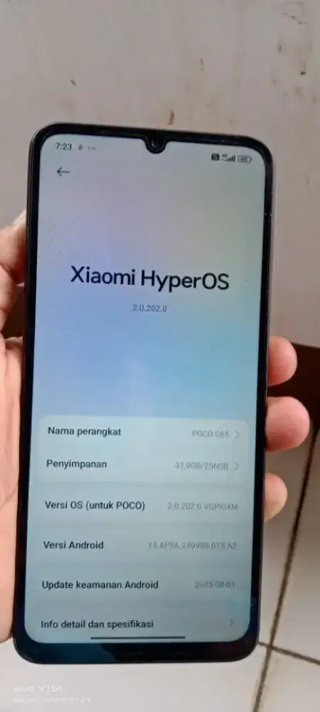 Poco. C65 resmi yah. 8+8/256 nfc lcet pmkyan ja