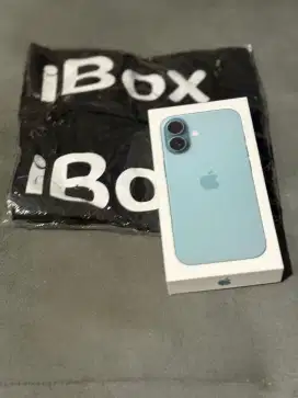 Iphone 16 teal 128 GB Ibox (Istimewa, BH 100%) Garansi on April 2026