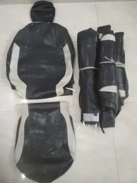 Sarung jok mobil bekas wuling confero DB bahan mbtech
