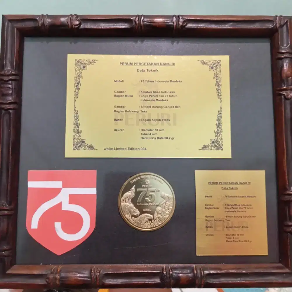 Medali Peringatan 75th Merdeka