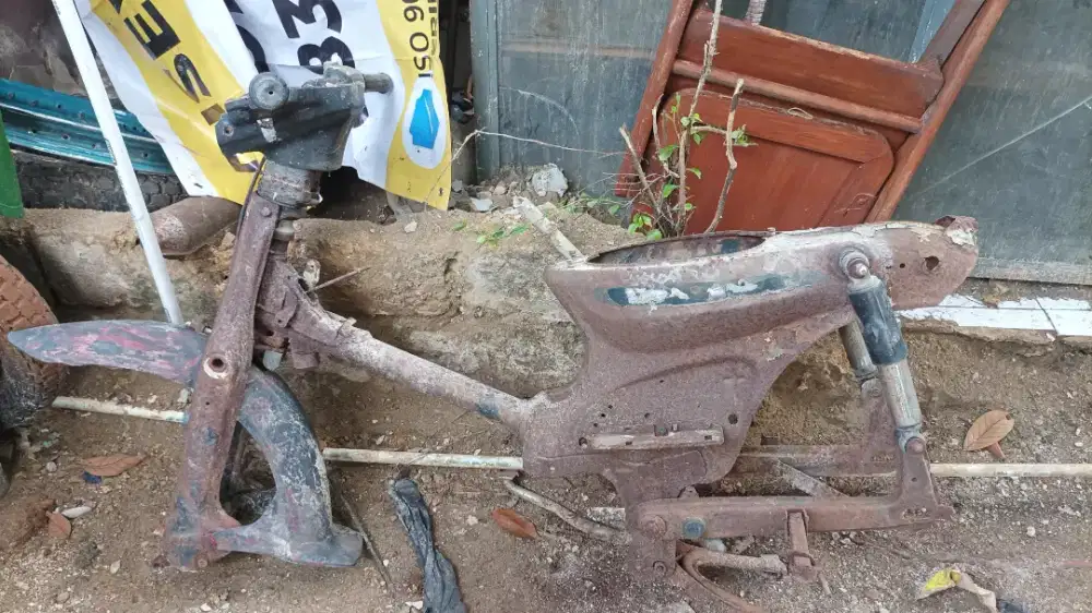 Rangka motor Honda 800