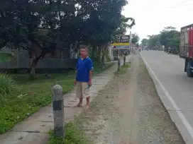 TANAH SHM STRATEGIS JALAN NASIONAL SAMPANG-RAWALO BANYUMAS BONUS RUMAH
