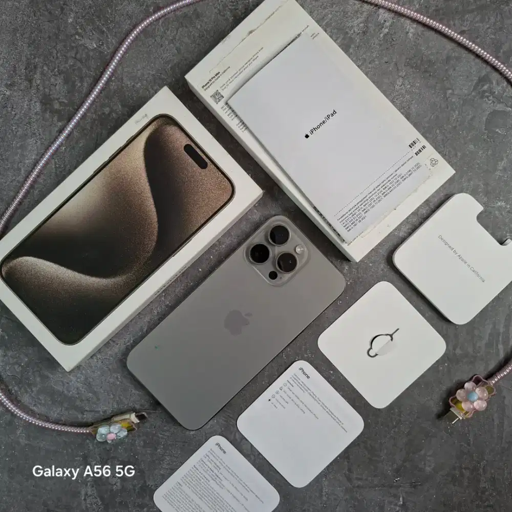 iPhone 15 Pro Max iBox - 512Gb | Bh 88% | Bekas | Second | 2nd