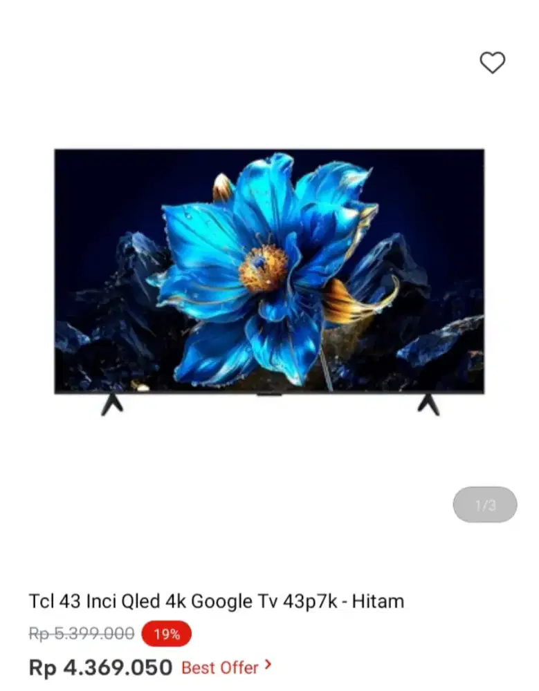 Tcl 439 Ltr Kulkas 4 Pintu Side By Side P500cd - Hitam