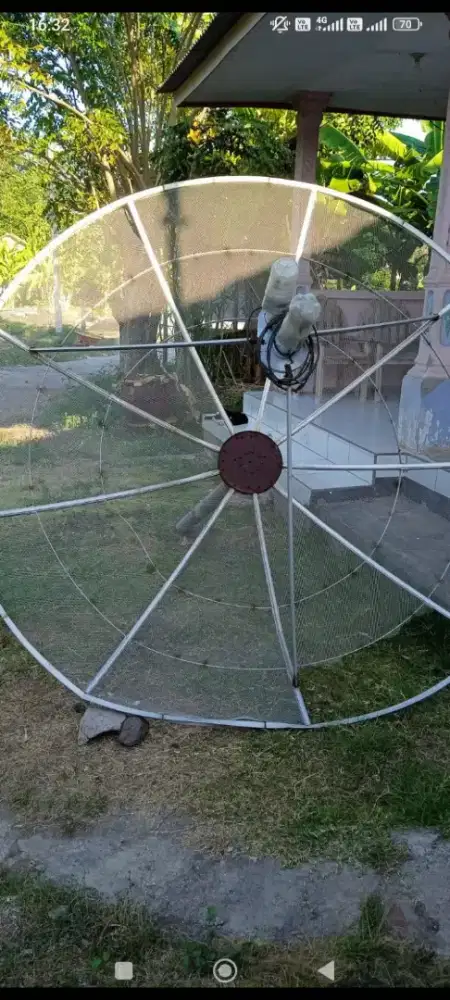 Antena tiang besi