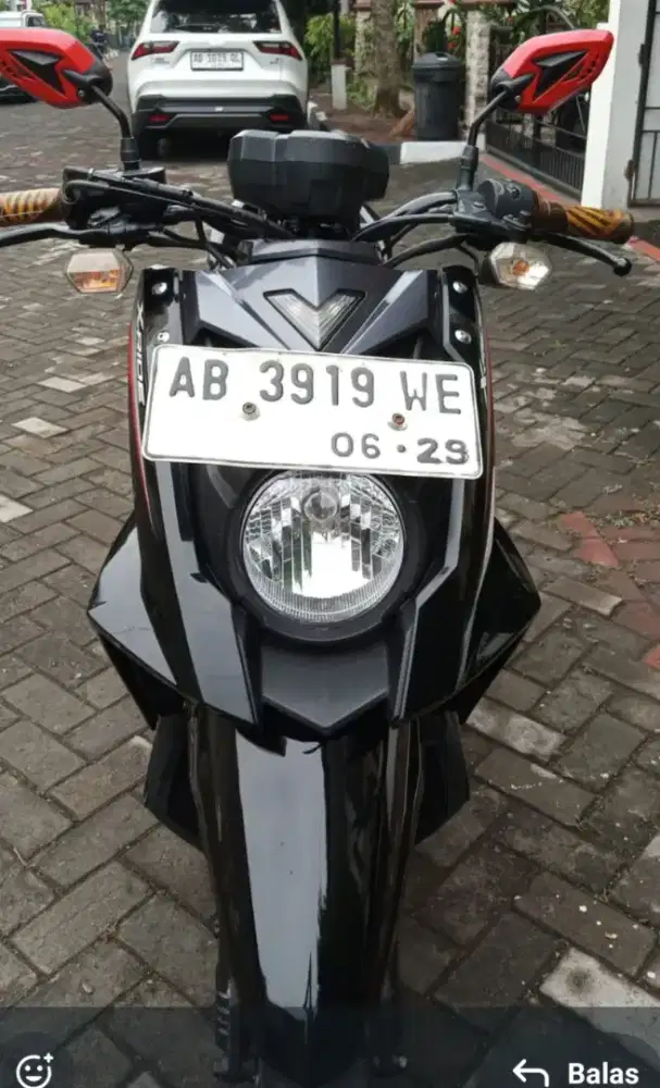 YAMAHA X-RIDE FI 2014 HITAM PJK HIDUP SLEMAN SURAT KOMPLIT MESIN BAIK