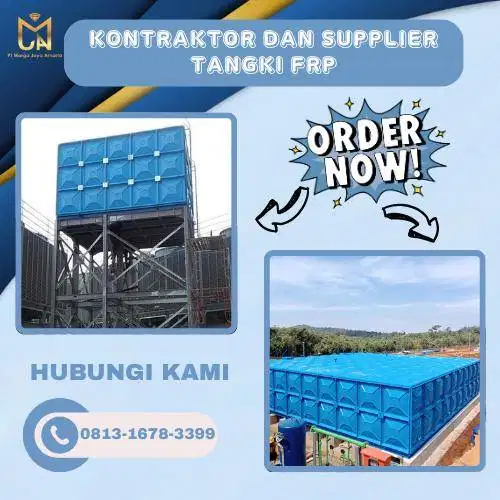 BEST CHOICE Tangki STP Fiberglass di Karawang