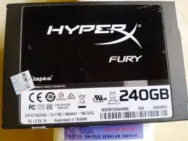 SSD 240Gb - Cocok utk Gamer - Merk Kingston HyperX Fury