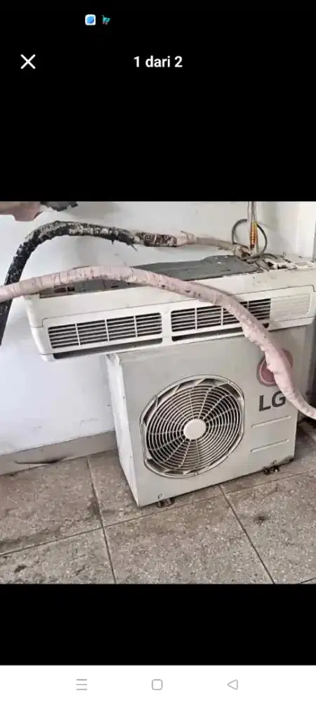 Jual beli barang bekas AC tv kulkas dll.