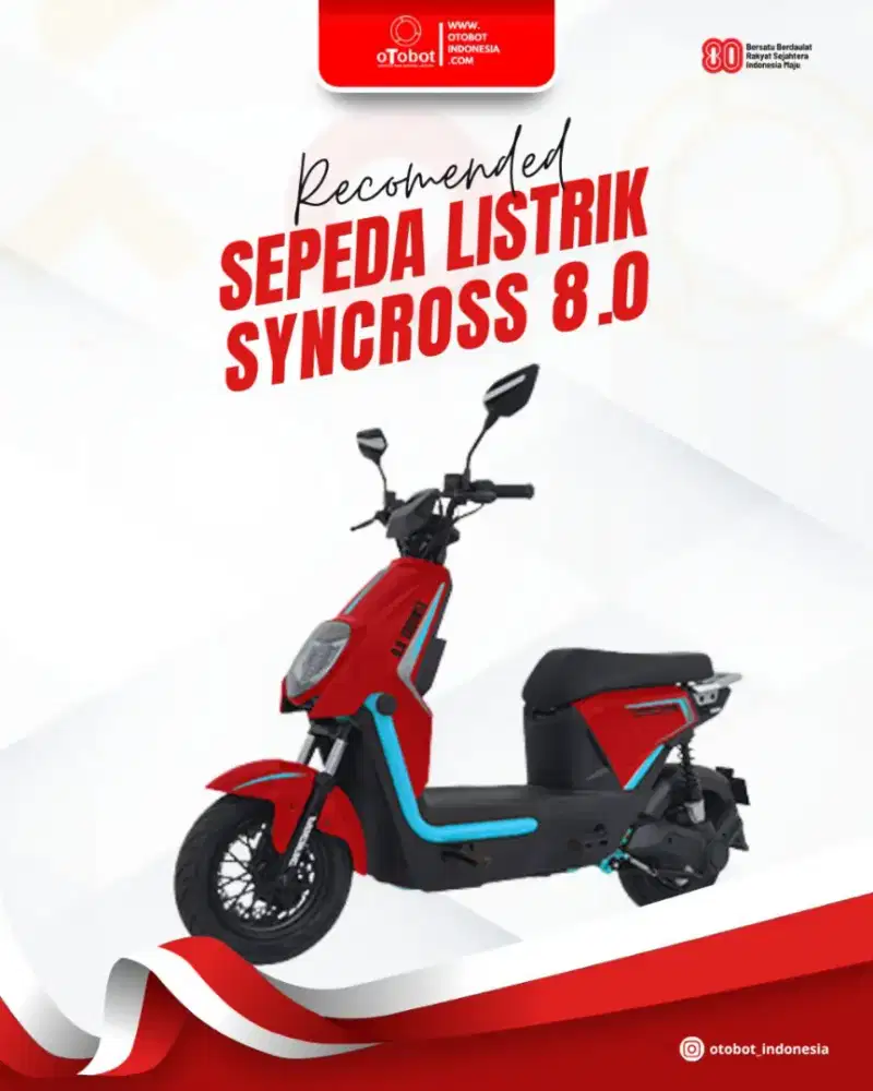 SEPEDA LISTRIK SYCROOS 8.0