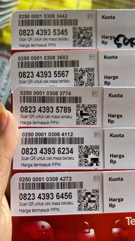Nomor cantik Telkomsel