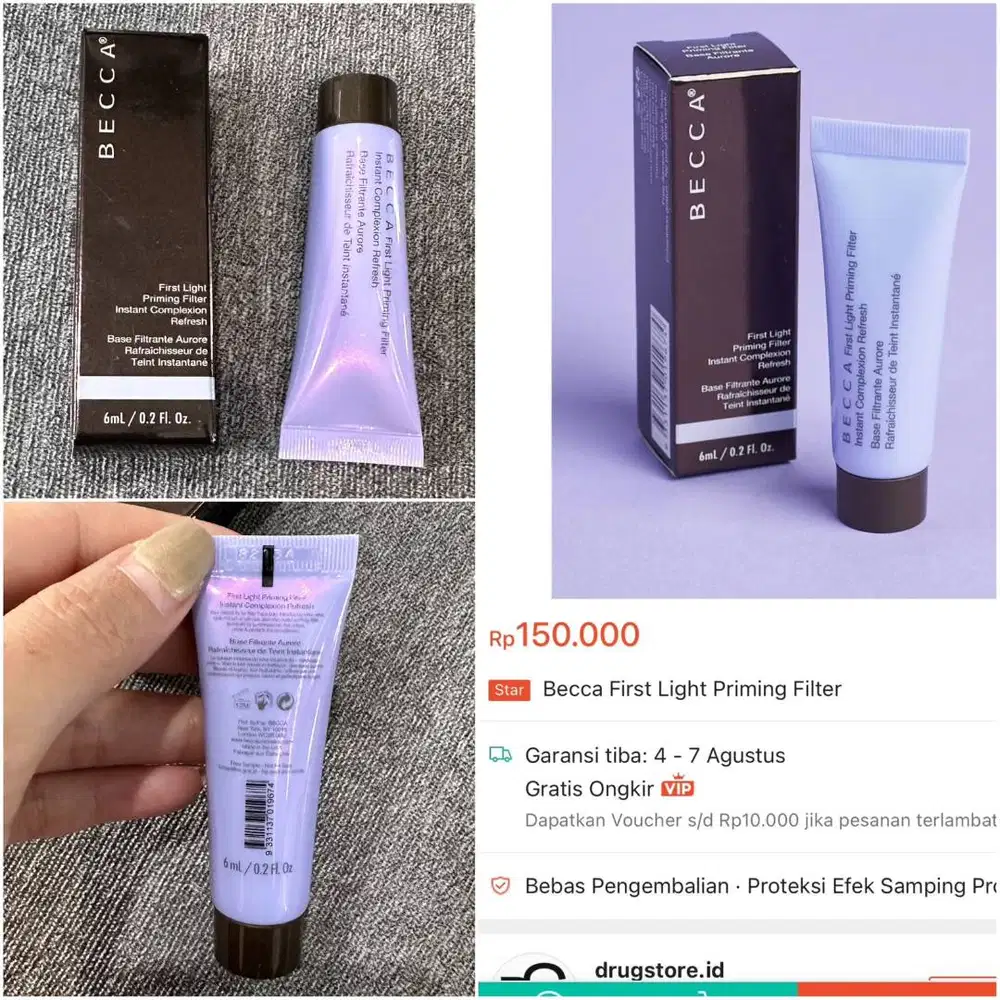 Becca first light priming filter
