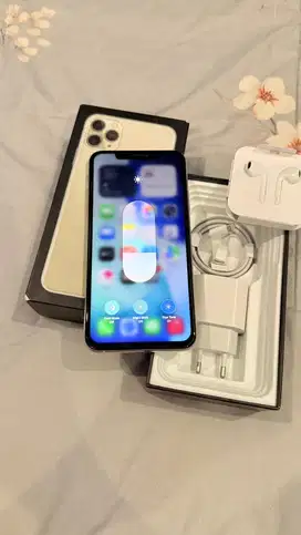 Dijual Iphone 11 Promax 256GB Silver Lengkap Terdaftar