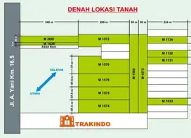 TANAH DI JUAL LOKASI BISNIS