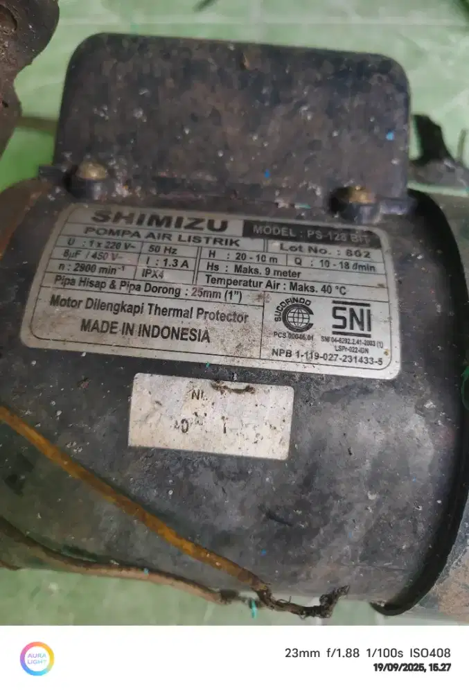 Pompa Shimizu 218 bit