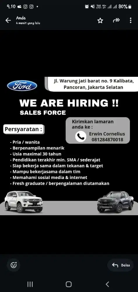 Sales Marketing