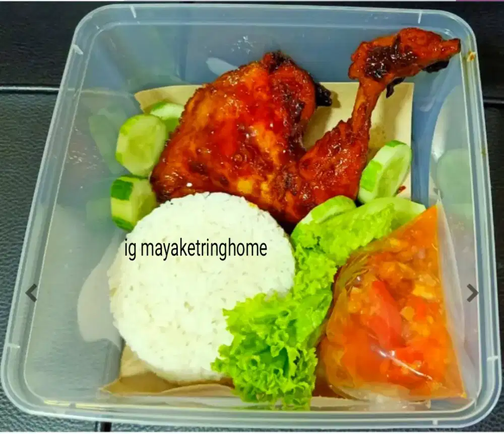 Nasi kotak, nasi kuning untuk berbagai acara