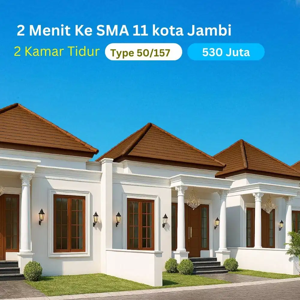 Rumah Mewah Dekat SMAN 11 Kota Jambi