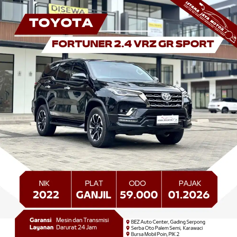 TOYOTA FORTUNER 2.4 VRZ GR SPORT 2022