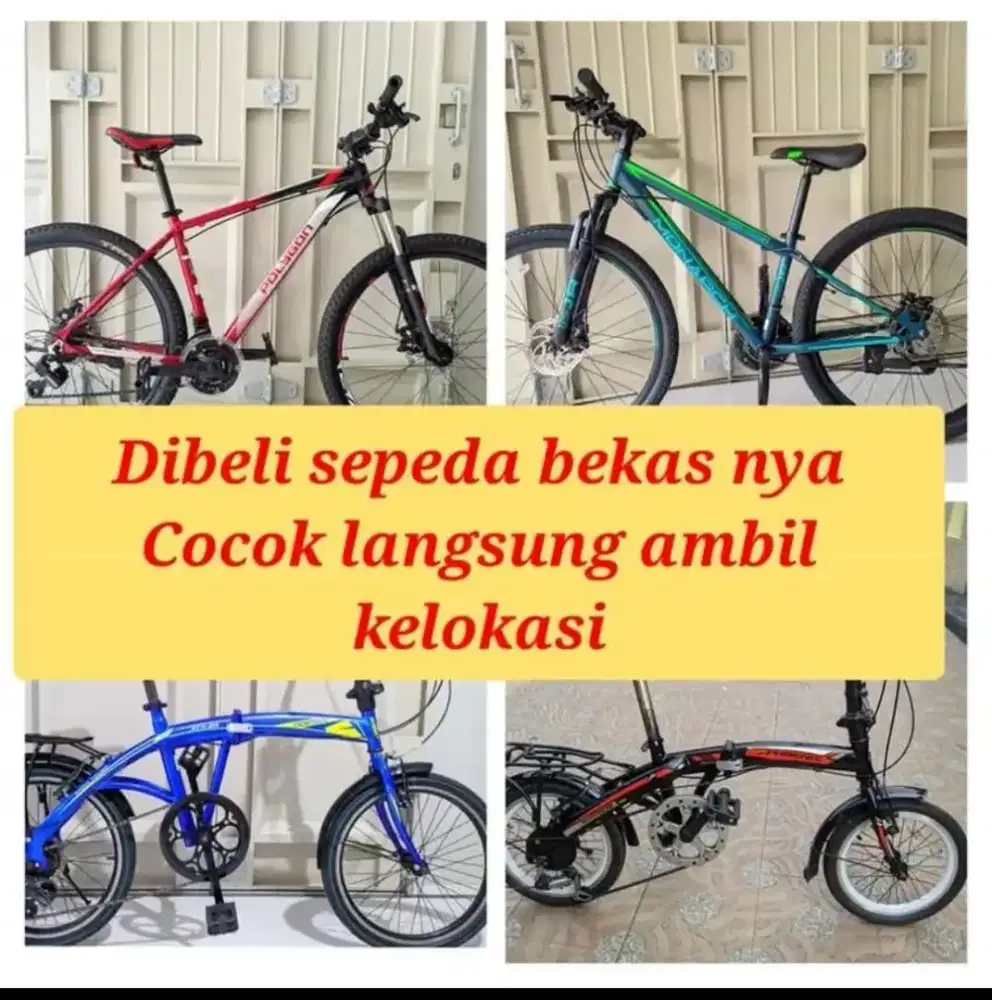 sy cari & di beli sepeda bekas Polygon Thrill united pacific noris dll