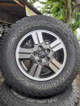 BAN MAXXIS BRAVO UKURAN 215 75 15 KONDISI 95% 4PCS