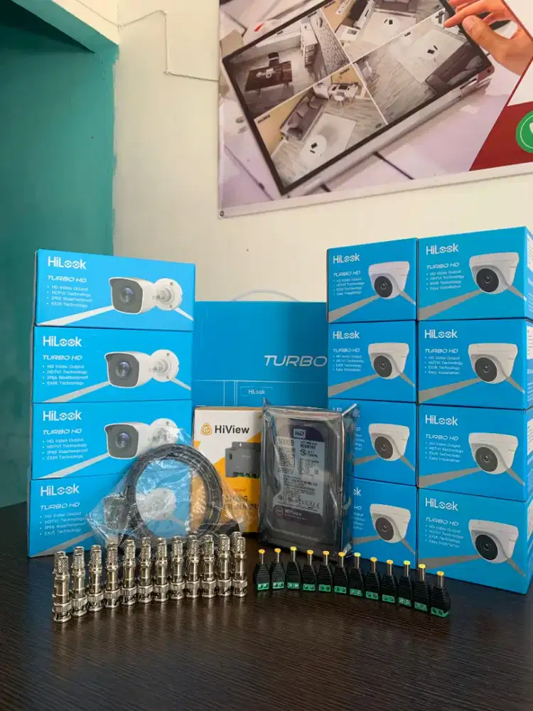PAKET KAMERA CCTV TERSEDIA BERBAGAI MERK