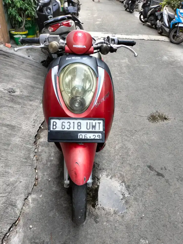 Honda Scoopy karbu tahun 2012 mesin halus