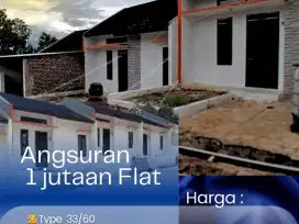 Rumah subsidi angsuran 1 juta Flat