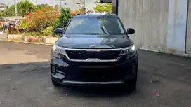 Kia Seltos EXP EX+ 1.4 Turbo Sunroof AT Hitam 2020 km.32rb