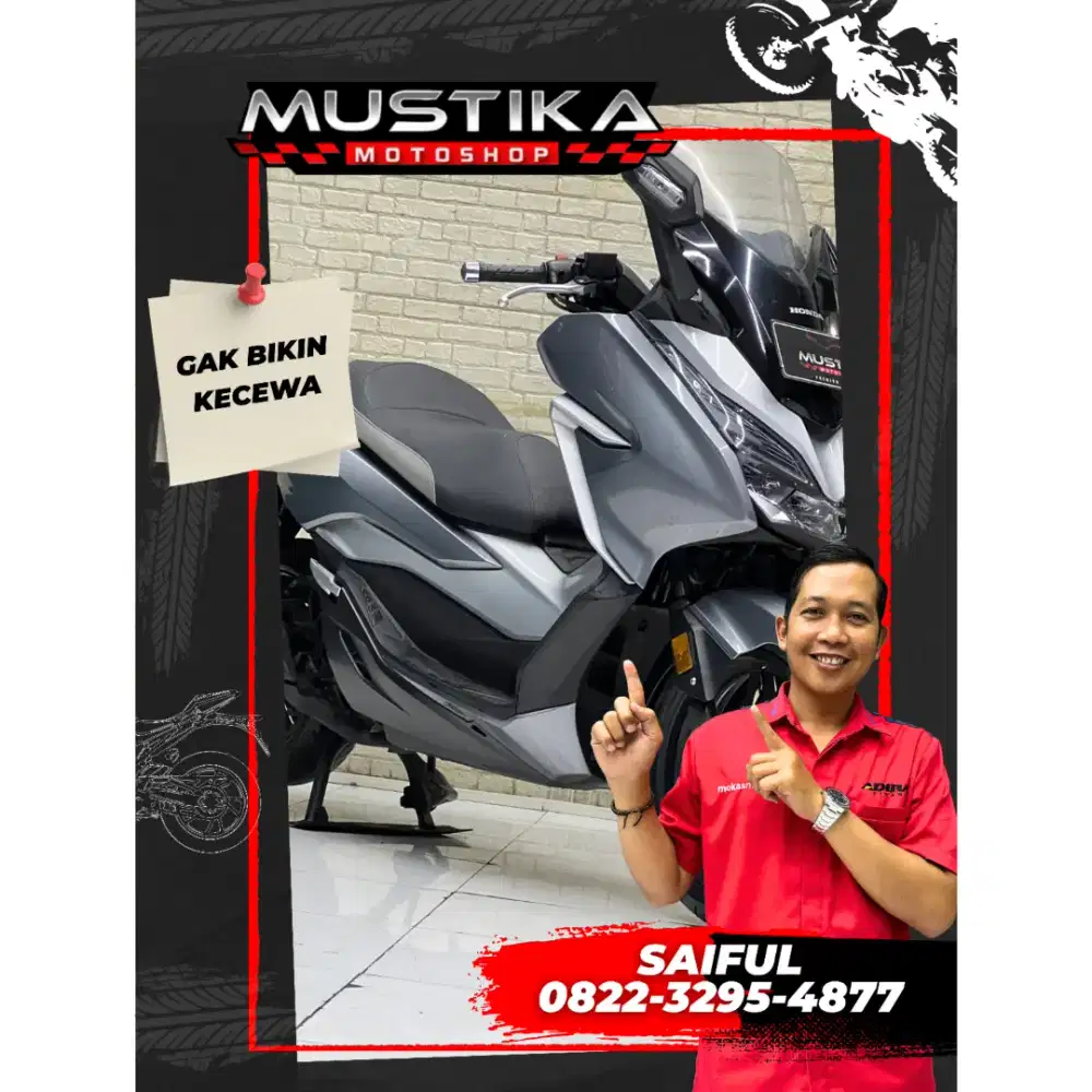 Perfect Condition!!Honda Forza 250cc 2019 Plat Jatim Mulus-Mustika