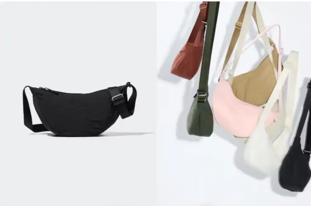 Tas Bahu Mini Bulat (Water Repellent)