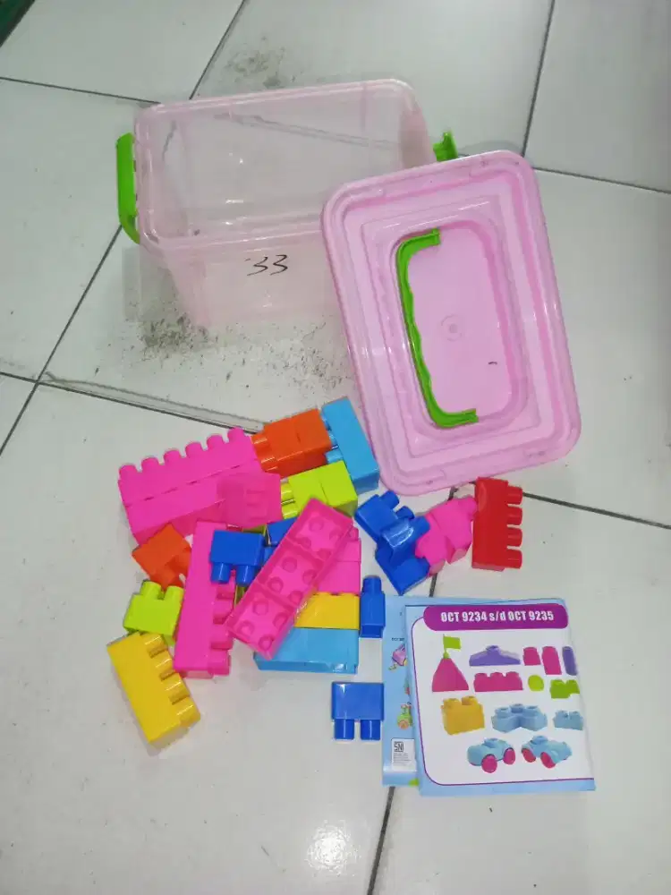 Mainan Anak Block Koper