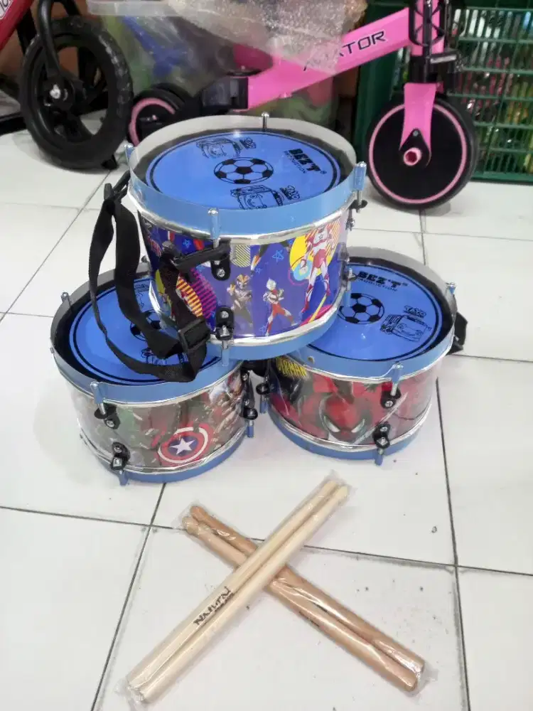 Mainan Anak Drum Kaleng Kecil