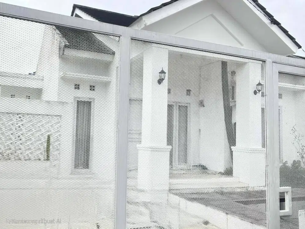 Rumah di jual dengan luas tanah 131m² bangunan baru