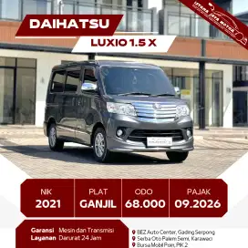 [TDP 15JT] DAIHATSU LUXIO 1.5 X 2021
