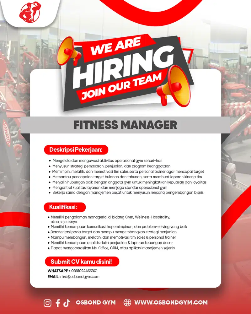 Fitness Manager