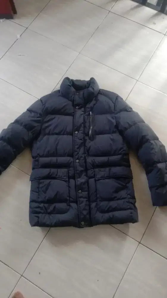 Jaket gelembung brand Fila original