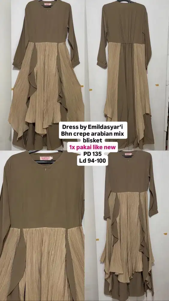 Dress gamis by emildasyar i