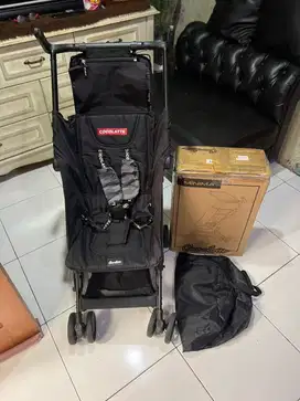 Minima camo grey stroller