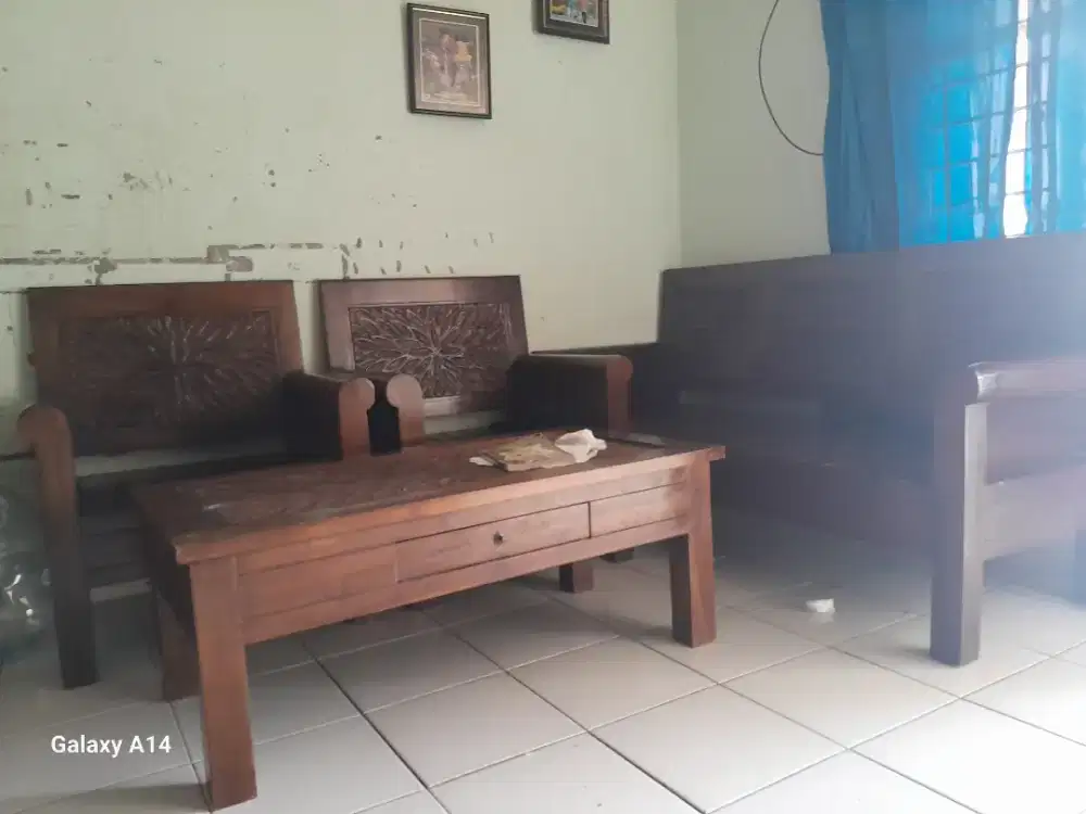 Kursi kayu jati set