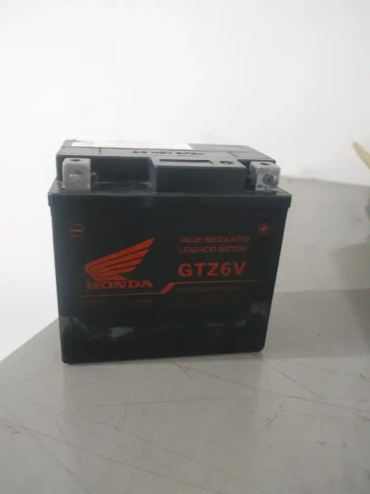 Aki copotan Honda GTZ 6V