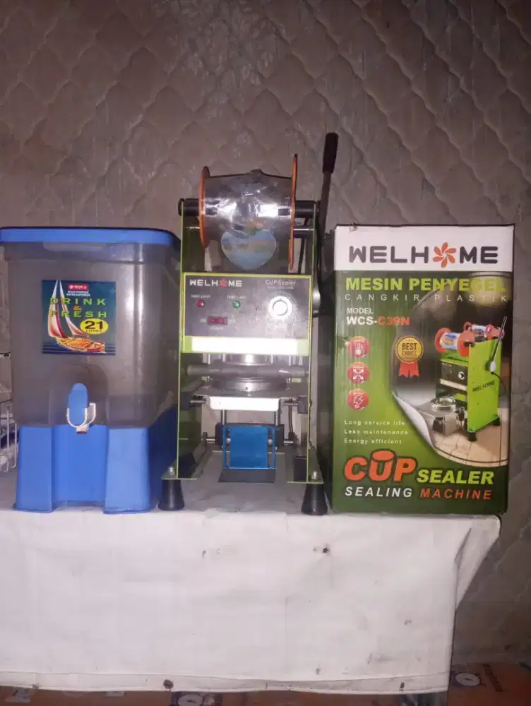 perlengkapan jual es teh