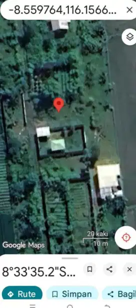 Dijual Cepat-Tanah Dekat Yayasan Peduli Anak Duman