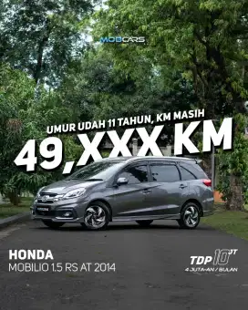 FLASH SALE ‼️ MOBILIO 1.5 RS AT 2014